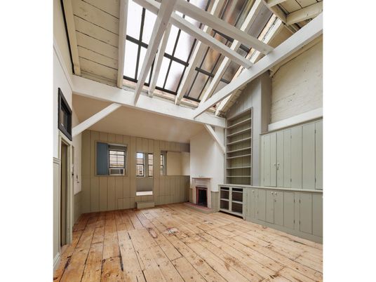 Empty room, Interior, Wood Texture Flooring