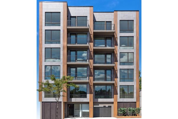 Exterior, Facade, Condo Building