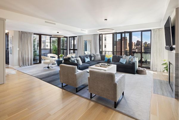 Fireplace, Interior, Living room, Pendant Lights, Wood Texture Flooring