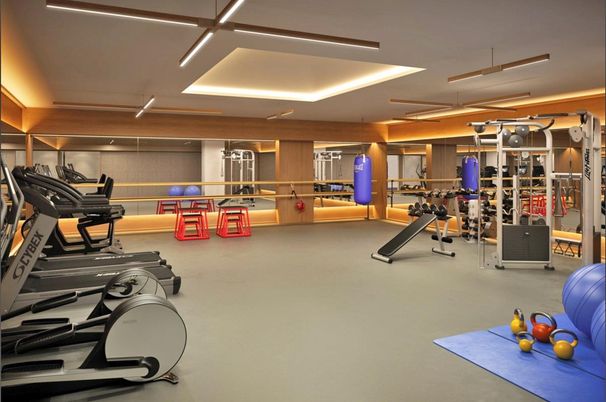 Fitness Equipment, Gym, Interior