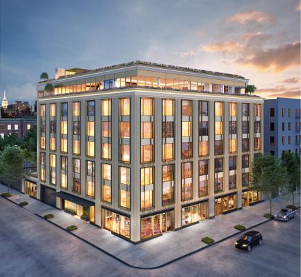 Exterior, Facade, Highrise