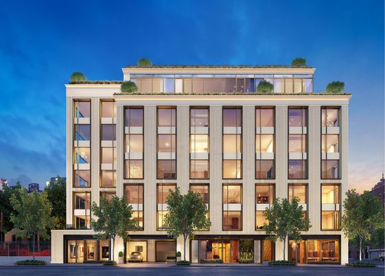 Exterior, Facade, Condo Building