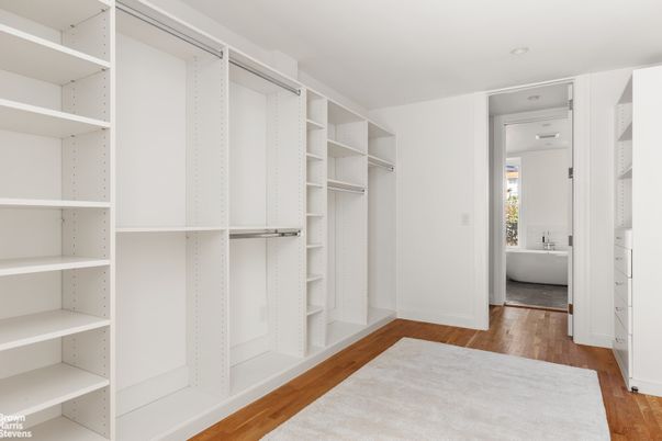 Interior, Walk-in Closets, Wood Texture Flooring