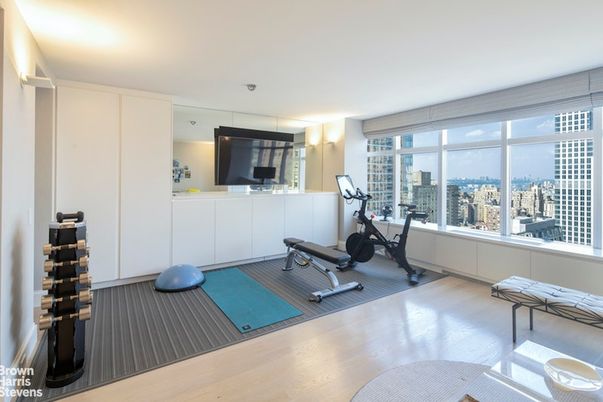 Fitness Equipment, Interior, Wood Texture Flooring