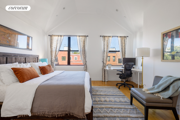 Bedroom, Home Office, Interior, Wood Texture Flooring