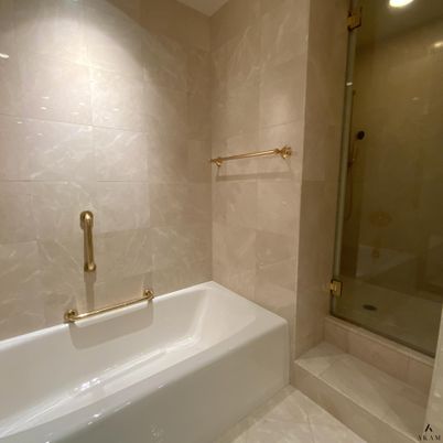 Bathroom, Glass Shower, Interior