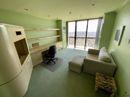 Home Office, Interior, Recessed Lighting