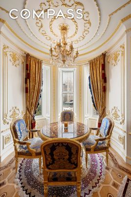 Chandelier, Dining room, Interior