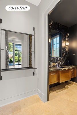 Bathroom, Interior, Marble Walls