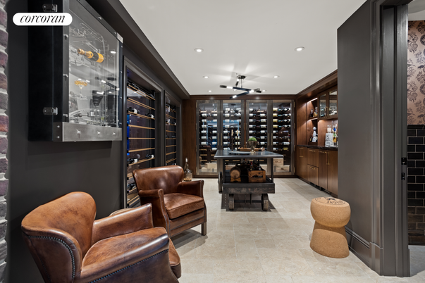 Interior, Recessed Lighting, Wine Storage