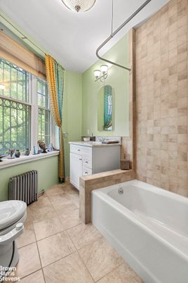 Bathroom, Interior, Stone Walls
