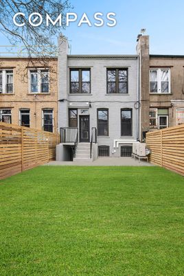 Backyard, Exterior, Facade, Brick Facade, Rowhouse