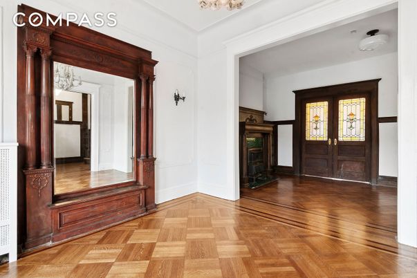 Chandelier, Interior, Wood Texture Flooring