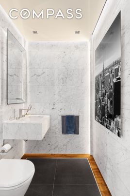 Bathroom, Interior, Marble Walls