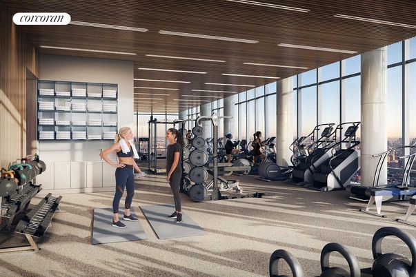 Fitness Equipment, Gym, Interior