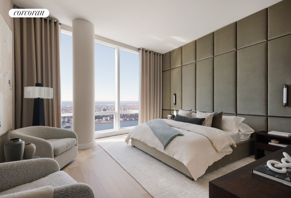 Bedroom, Interior, Water, Wood Texture Flooring