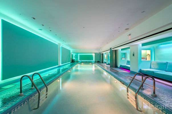 Interior, Pool, Recessed Lighting