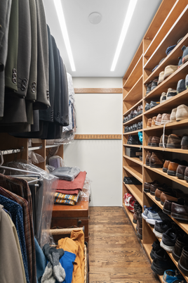 Interior, Recessed Lighting, Walk-in Closets, Wood Texture Flooring