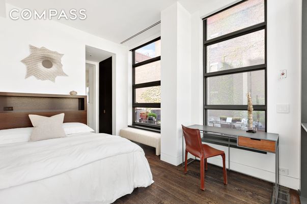 Bedroom, Home Office, Interior, Wood Texture Flooring