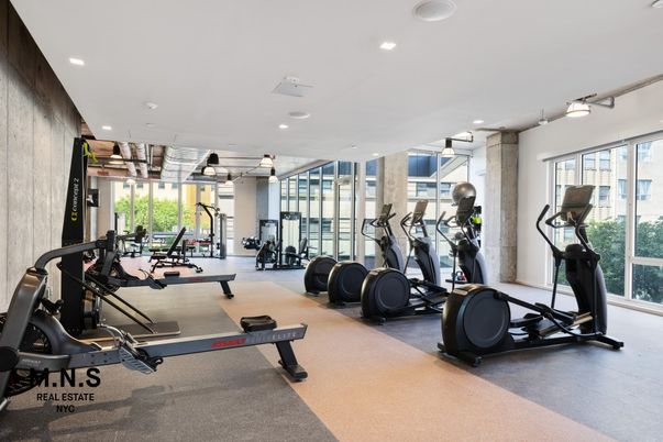 Fitness Equipment, Gym, Interior, Recessed Lighting