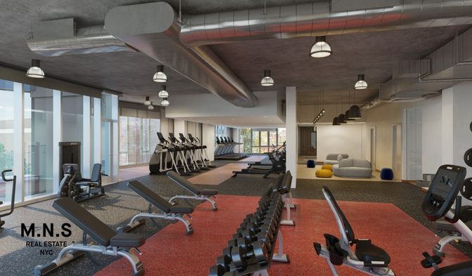 Fitness Equipment, Gym, Interior