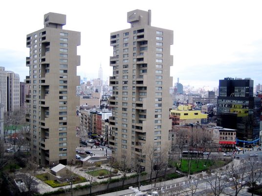 Exterior, Facade, Condo Building
