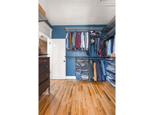 Interior, Walk-in Closets, Wood Texture Flooring