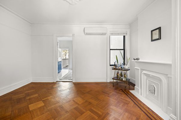 Empty room, Fireplace, Interior, Wood Texture Flooring