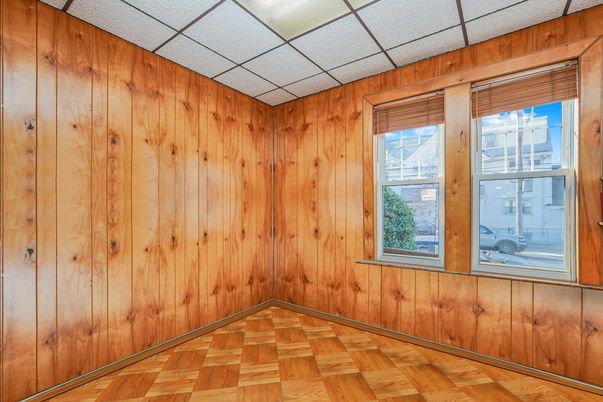 Empty room, Interior, Wood Texture Flooring, Wooden Walls