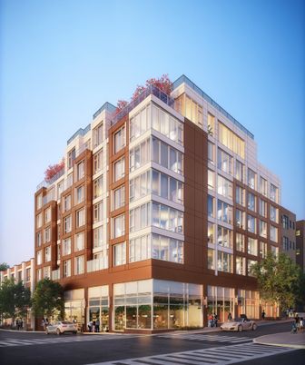 Exterior, Facade, Condo Building