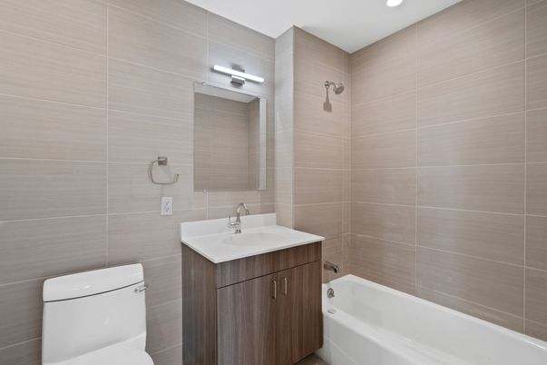 Bathroom, Interior, Recessed Lighting