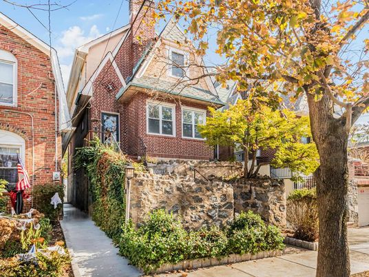 Exterior, Facade, Brick Facade, Tudor Revival