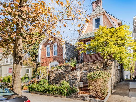 Exterior, Facade, Brick Facade, Tudor Revival