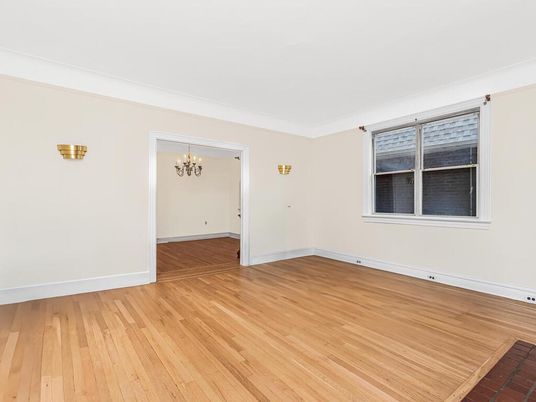 Chandelier, Empty room, Interior, Wood Texture Flooring