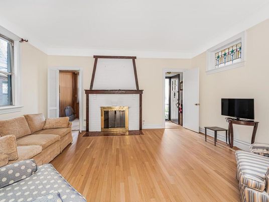 Fireplace, Interior, Living room, Wood Texture Flooring