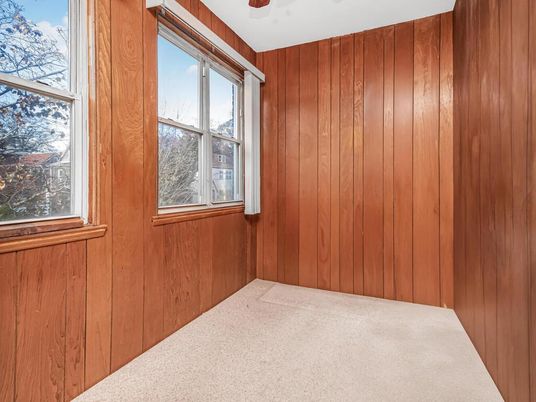 Empty room, Interior, Wooden Walls