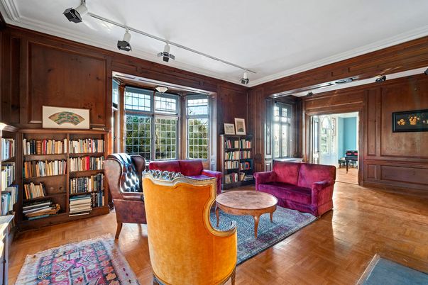 Interior, Living room, Wood Texture Flooring, Wooden Walls