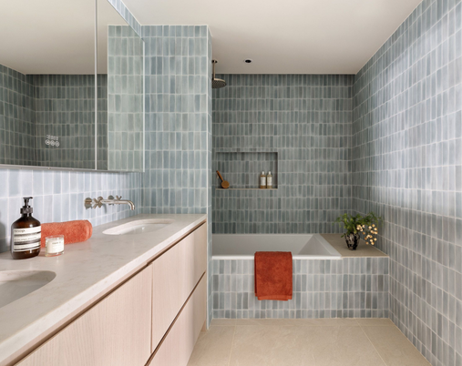 Bathroom, Dual Sink Vanities, Interior