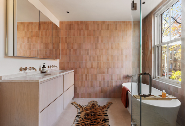 Bathroom, Free Standing Baths, Interior, Recessed Lighting