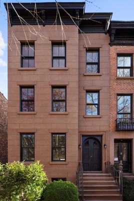 Exterior, Facade, Brick Facade, Brownstone