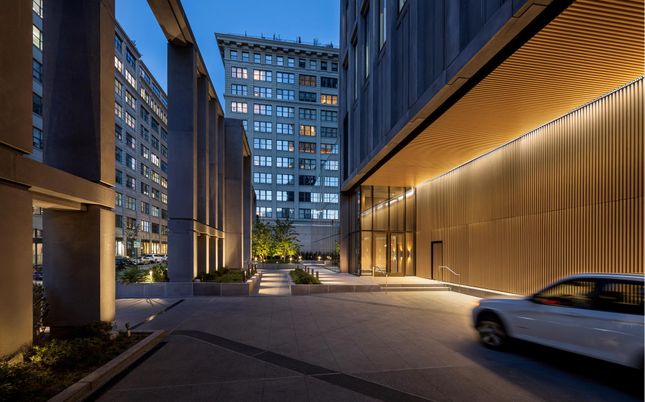 Exterior, Facade, Highrise