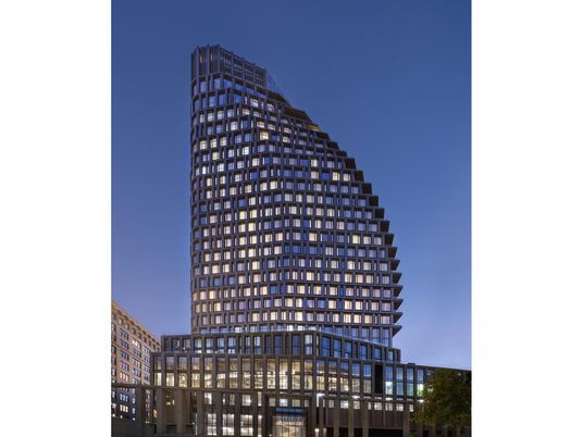 Exterior, Facade, Highrise