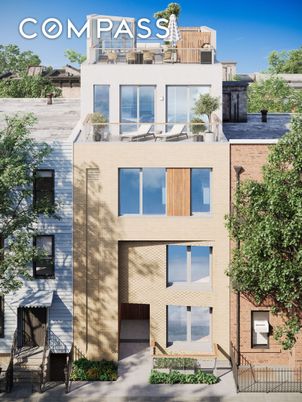 Exterior, Facade, Rowhouse