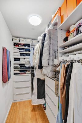 Interior, Walk-in Closets, Wood Texture Flooring
