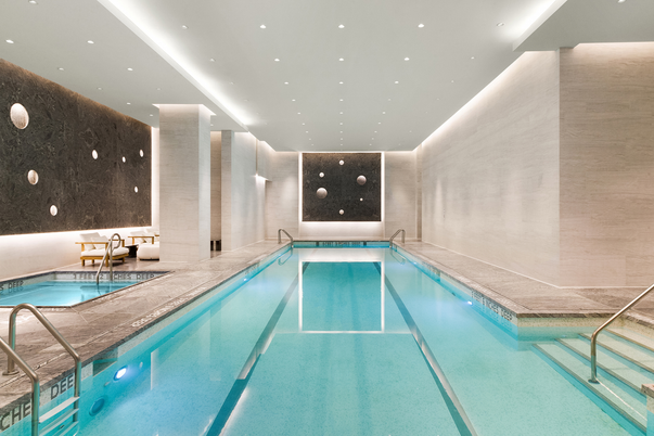 Interior, Pool, Recessed Lighting