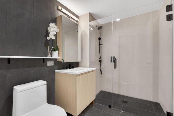 Bathroom, Glass Shower, Interior