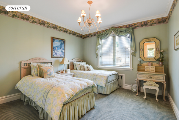 Bedroom, Chandelier, Interior