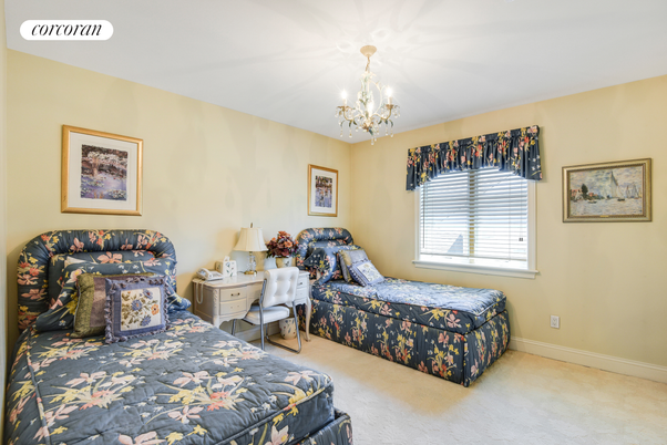 Bedroom, Chandelier, Interior