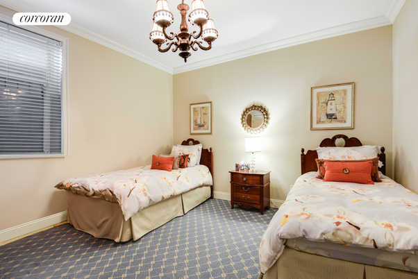 Bedroom, Chandelier, Interior