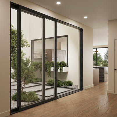 Interior, Recessed Lighting, Wood Texture Flooring
